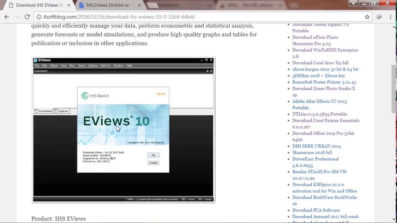Eviews 8 With Crack